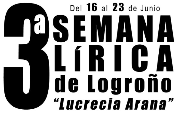 3ra Semana lírica de Logroño Lucrecia Arana